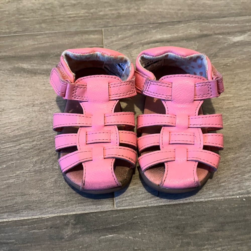 Carters Girls Pink Addison Sandal
